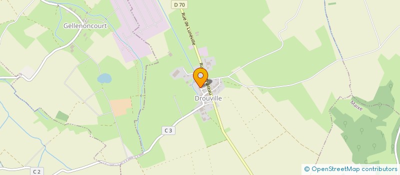 localisation de l'entreprise MONSIEUR CHRISTIAN HENRY  DROUVILLE