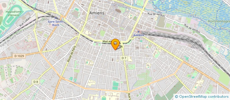 localisation de l'entreprise MONSIEUR CHRISTIAN HERDHEBAUT  AMIENS