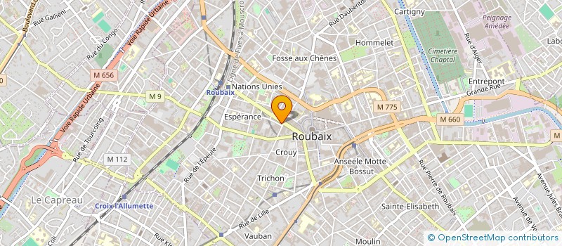 localisation de l'entreprise MONSIEUR CHRISTIAN HERLIN à LILLE