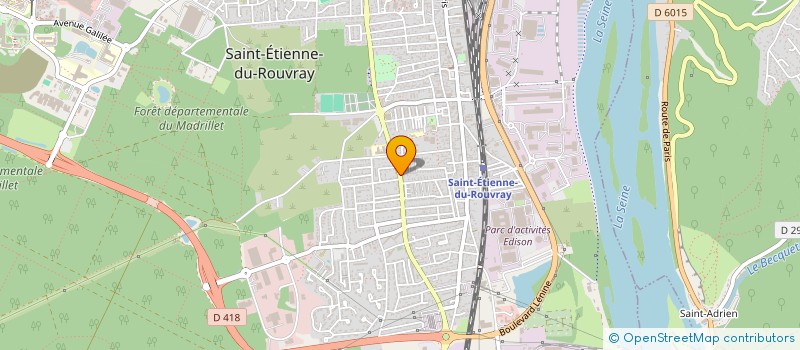 localisation de l'entreprise MONSIEUR CHRISTIAN HERMAN  SAINT-ETIENNE-DU-ROUVRAY