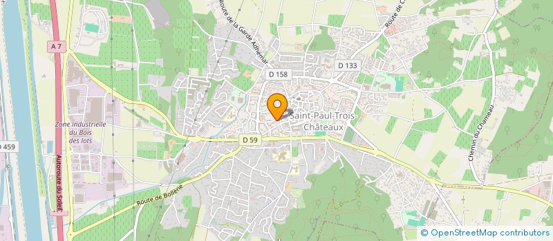 localisation de l'entreprise MONSIEUR CHRISTIAN HERNANDEZ à SAINT-PAUL-TROIS-CHATEAUX