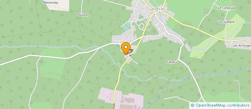 localisation de l'entreprise MONSIEUR CHRISTIAN HERNANDEZ  LANDIRAS