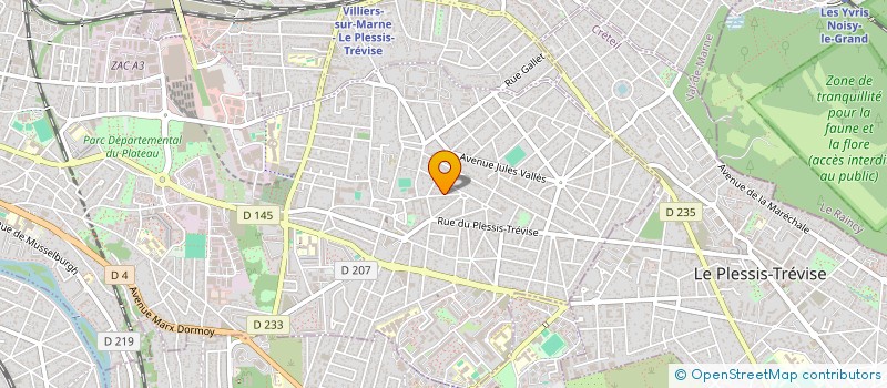 localisation de l'entreprise MONSIEUR CHRISTIAN HERVE à CHAMPIGNY-SUR-MARNE