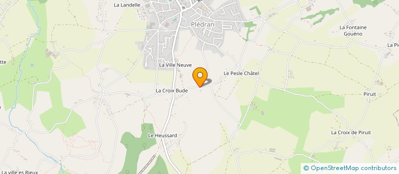localisation de l'entreprise MONSIEUR CHRISTIAN HERVE à PLEDRAN