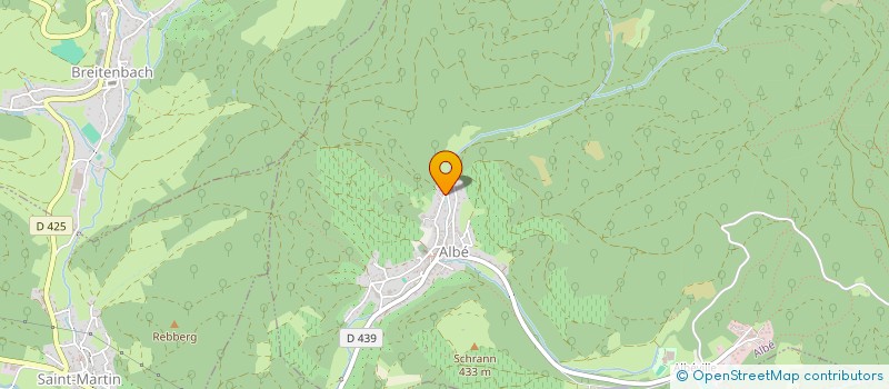 localisation de l'entreprise MONSIEUR CHRISTIAN HERZOG  ALBE