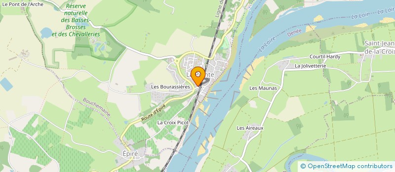 localisation de l'entreprise MONSIEUR CHRISTIAN HESLON à BOUCHEMAINE