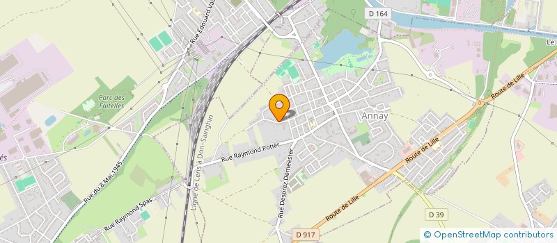 localisation de l'entreprise MONSIEUR CHRISTIAN HETMANN  ANNAY