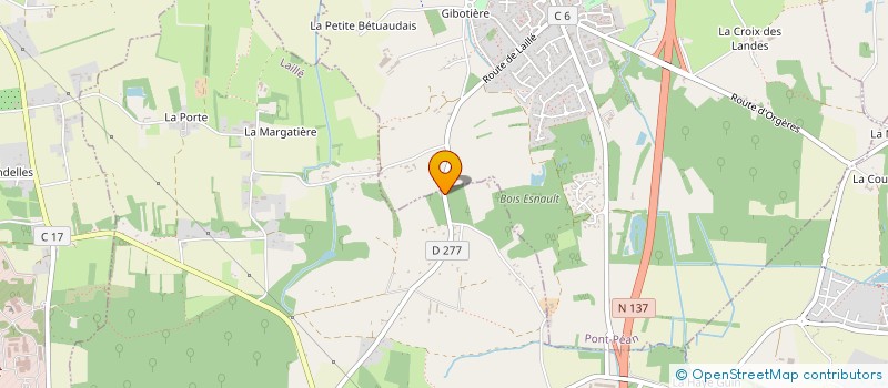 localisation de l'entreprise MONSIEUR CHRISTIAN HILLION à BOURG-DES-COMPTES