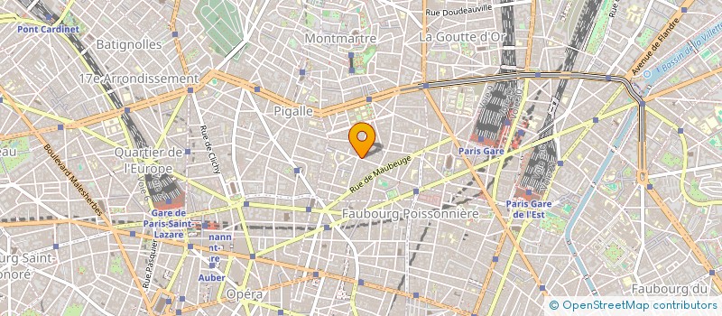 localisation de l'entreprise MONSIEUR CHRISTIAN HOLDER  PARIS 9