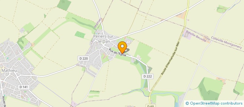 localisation de l'entreprise MONSIEUR CHRISTIAN HORVATH  PERIERS-SUR-LE-DAN