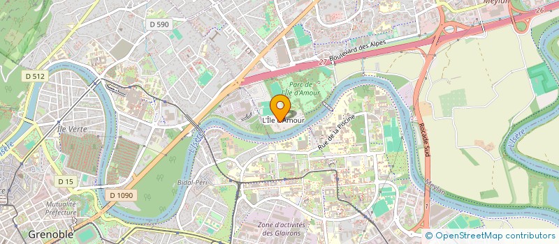 localisation de l'entreprise MONSIEUR CHRISTIAN HOSPICE  MEYLAN