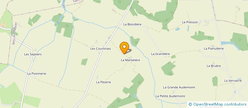 localisation de l'entreprise MONSIEUR CHRISTIAN HOTTOIS  BETZ-LE-CHATEAU