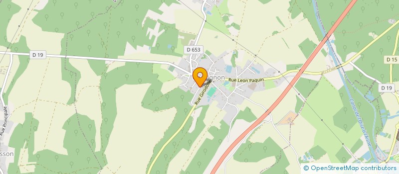 localisation de l'entreprise MONSIEUR CHRISTIAN HOUDE à CHAVIGNON