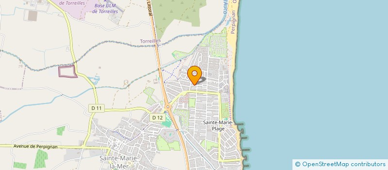 localisation de l'entreprise MONSIEUR CHRISTIAN HOUILLON  SAINTE-MARIE-LA-MER