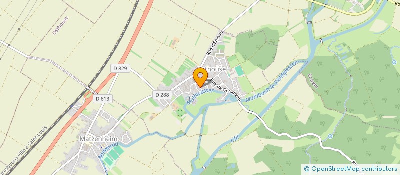 localisation de l'entreprise MONSIEUR CHRISTIAN HUCK  UTTENHEIM