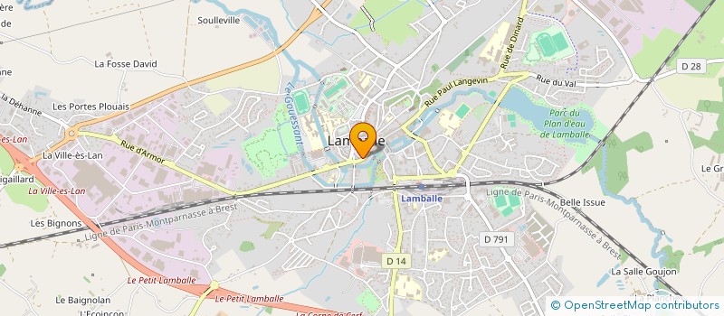 localisation de l'entreprise MONSIEUR CHRISTIAN HUET  LA CHAPELLE-SUR-LOIRE