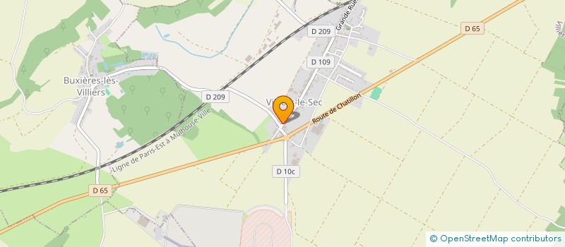 localisation de l'entreprise MONSIEUR CHRISTIAN HUMBERT à VILLIERS-LE-SEC