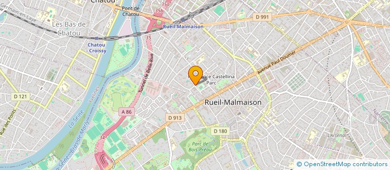 localisation de l'entreprise MONSIEUR CHRISTIAN HUN à RUEIL-MALMAISON