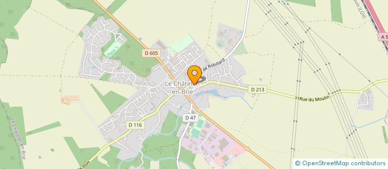 localisation de l'entreprise MONSIEUR CHRISTIAN HUP à LE CHATELET-EN-BRIE