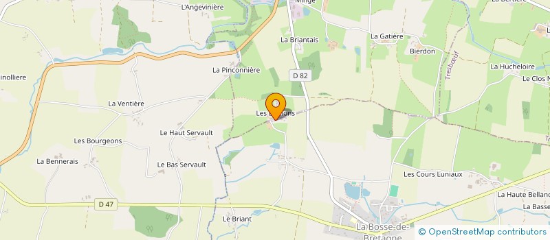 localisation de l'entreprise MONSIEUR CHRISTIAN HUREL à LE SEL-DE-BRETAGNE