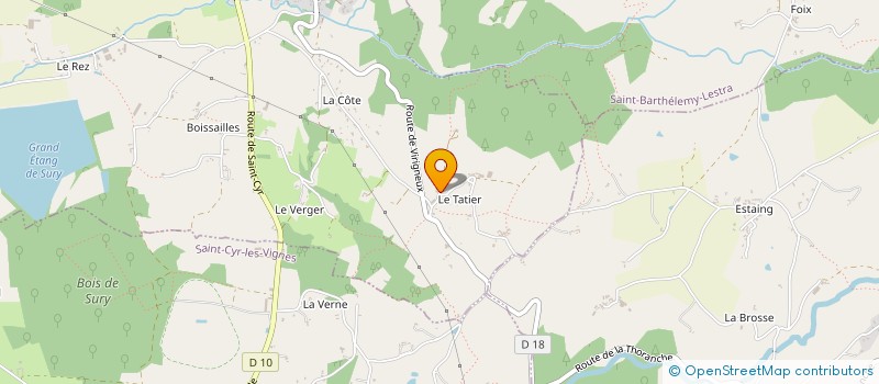 localisation de l'entreprise MONSIEUR CHRISTIAN HYKA  VALEILLE