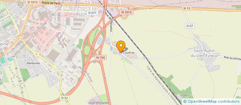 localisation de l'entreprise MONSIEUR CHRISTIAN ILLIEN  LE VIEIL-EVREUX