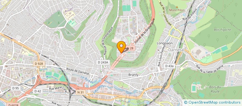 localisation de l'entreprise MONSIEUR CHRISTIAN ISRAEL  ROUEN