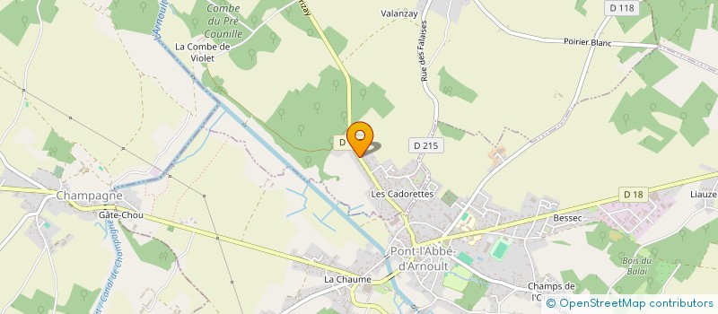 localisation de l'entreprise MONSIEUR CHRISTIAN JACOBERGER  SAINTE-RADEGONDE