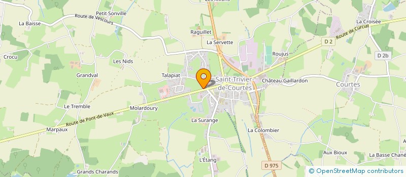 localisation de l'entreprise MONSIEUR CHRISTIAN JACQUEROUD  VESCOURS