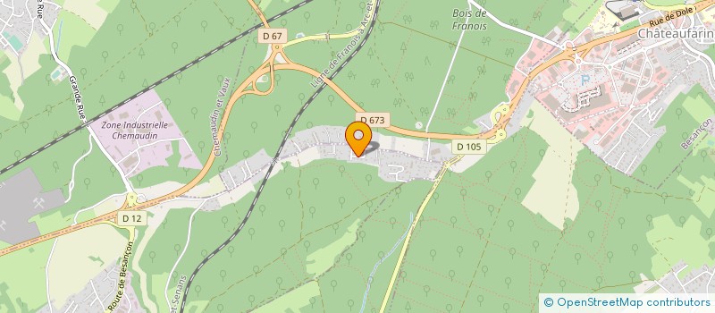 localisation de l'entreprise MONSIEUR CHRISTIAN JACQUES à BYANS-SUR-DOUBS