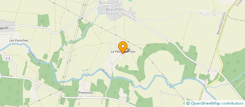 localisation de l'entreprise MONSIEUR CHRISTIAN JACQUES à BEAUTHEIL-SAINTS
