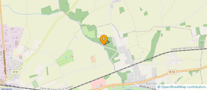 localisation de l'entreprise MONSIEUR CHRISTIAN JAEKLE  BALINES