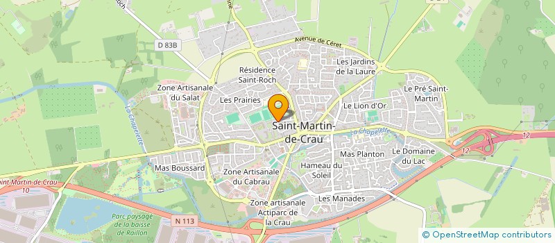 localisation de l'entreprise MONSIEUR CHRISTIAN JANIAK à SAINT-MARTIN-DE-CRAU