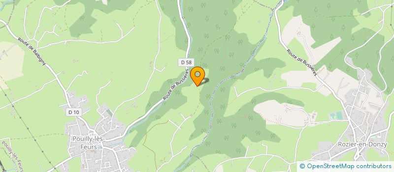 localisation de l'entreprise MONSIEUR CHRISTIAN JANSON  POUILLY-LES-FEURS