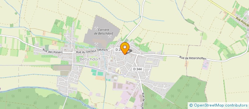 localisation de l'entreprise MONSIEUR CHRISTIAN JANUS  BETSCHDORF