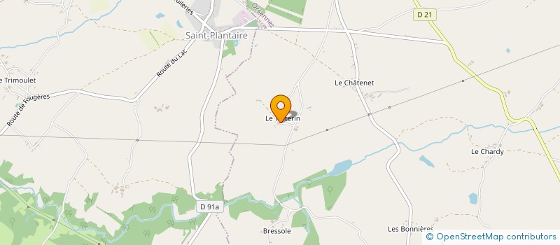 localisation de l'entreprise MONSIEUR CHRISTIAN JARRY à ORSENNES