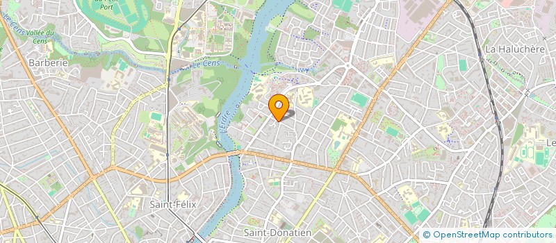 localisation de l'entreprise MONSIEUR CHRISTIAN JAUD à NANTES