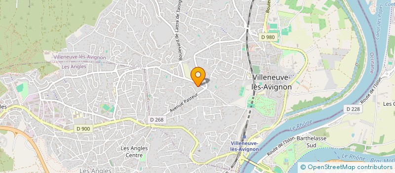 localisation de l'entreprise MONSIEUR CHRISTIAN JAUREGUY à VILLENEUVE-LES-AVIGNON