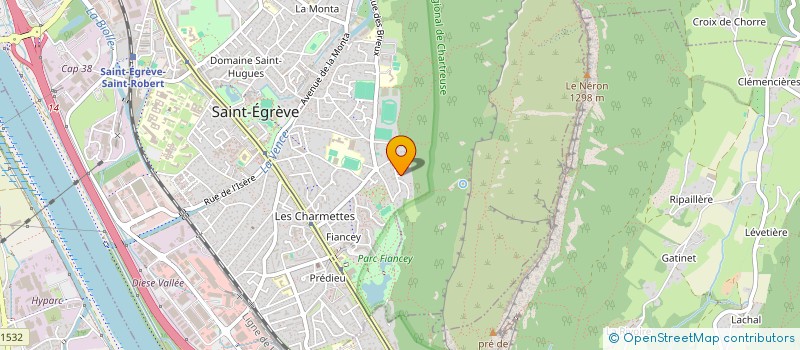 localisation de l'entreprise MONSIEUR CHRISTIAN JEAN  SAINT-EGREVE