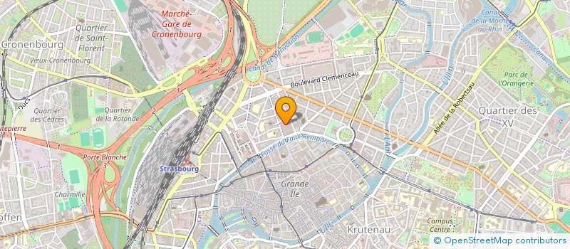 localisation de l'entreprise MONSIEUR CHRISTIAN JEANCLAUDE à STRASBOURG
