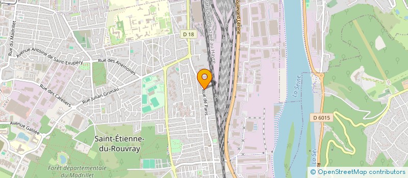 localisation de l'entreprise MONSIEUR CHRISTIAN JEANMOUGIN  SAINT-ETIENNE-DU-ROUVRAY