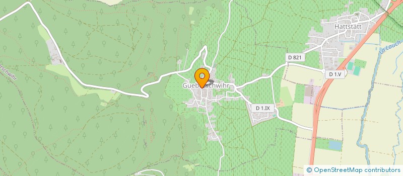 localisation de l'entreprise MONSIEUR CHRISTIAN JEDELE  EGUISHEIM