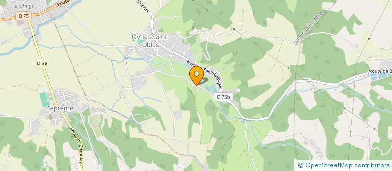 localisation de l'entreprise MONSIEUR CHRISTIAN JOCTEUR  OYTIER-SAINT-OBLAS