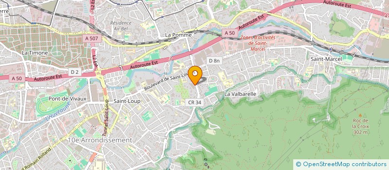 localisation de l'entreprise MONSIEUR CHRISTIAN JONIN à MARSEILLE