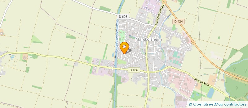 localisation de l'entreprise MONSIEUR CHRISTIAN JOOST  MARCKOLSHEIM