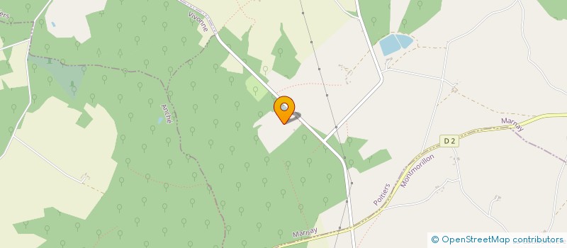 localisation de l'entreprise MONSIEUR CHRISTIAN JOULIN  MARNAY