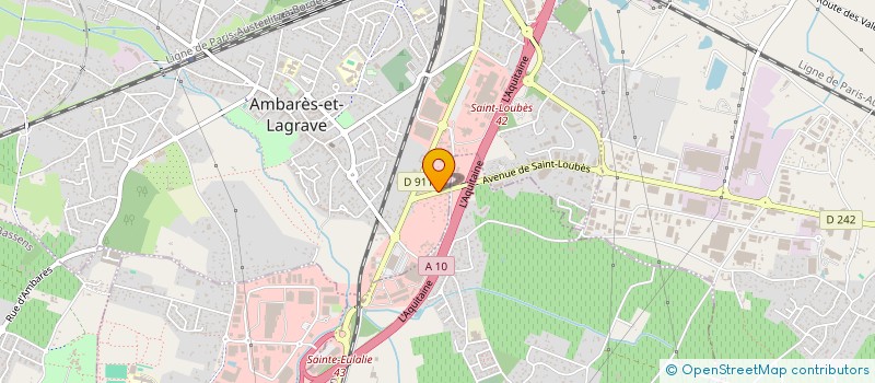localisation de l'entreprise MONSIEUR CHRISTIAN JOURDAIN à AMBARES-ET-LAGRAVE