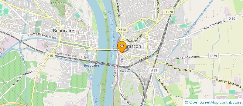 localisation de l'entreprise MONSIEUR CHRISTIAN JOURDAN  BLANDAS