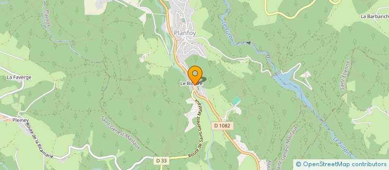 localisation de l'entreprise MONSIEUR CHRISTIAN JULIAU  PLANFOY