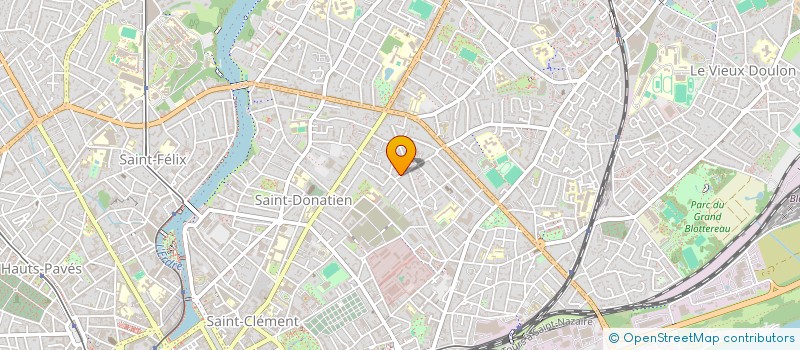 localisation de l'entreprise MONSIEUR CHRISTIAN JULIEN  NANTES